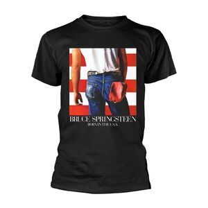 Bruce Springsteen Unisex Adult Born in the USA T-Shirt / Black